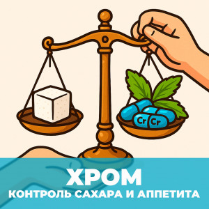 Хром: контроль сахара и аппетита