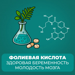 Фолиевая кислота: от здоровой беременности до молодости мозга