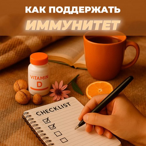 Ослабленный иммунитет: Как поддержать организм в сезон простуд?