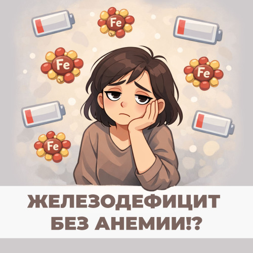 Железодефицит у женщин без анемии: Почему гемоглобин в норме, а вы падаете с ног? Роль ферритина.