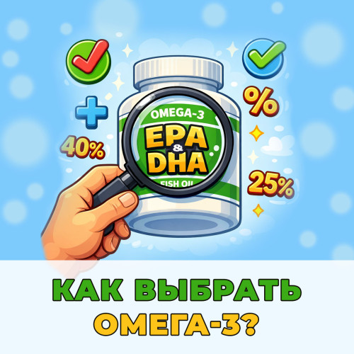 Омега-3: Как читать этикетку? Важность соотношения EPA/DHA и индекс омега-3.