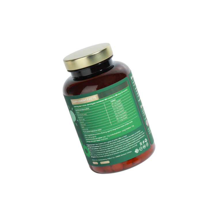 AWELLY BRAIN FOCUS® премиальные витамины - поддержка ясности ума и концентрации. 180 таблеток на 6 месяцев.