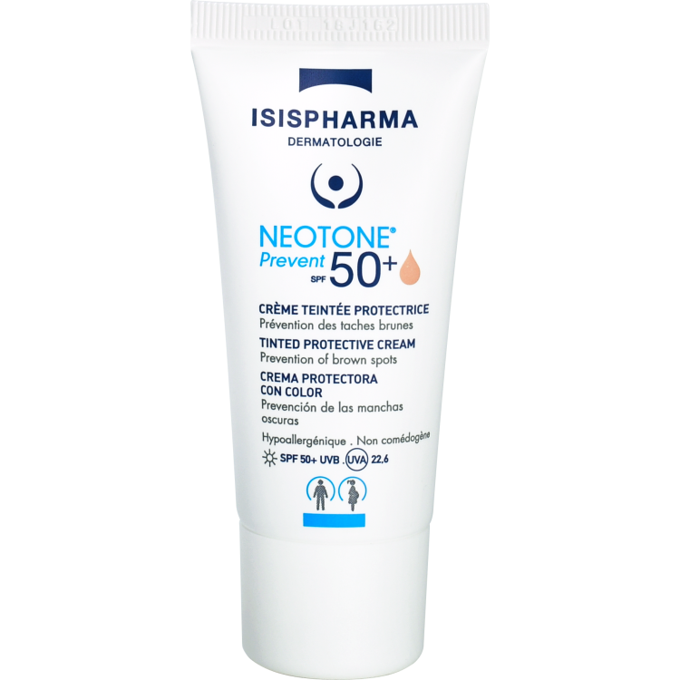 НЕОТОН® Превент SPF 50+ Медиум крем тонирующий от пигментных пятен, 30 мл