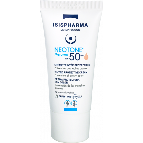 Неотон-превент SPF 50+ Лайт крем тонирующий от пигментных пятен, 30мл.