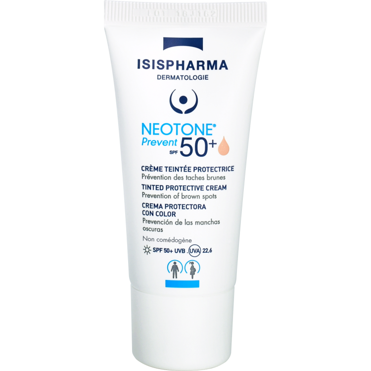 НЕОТОН® Превент SPF 50+ Лайт крем тонирующий от пигментных пятен, 30 мл
