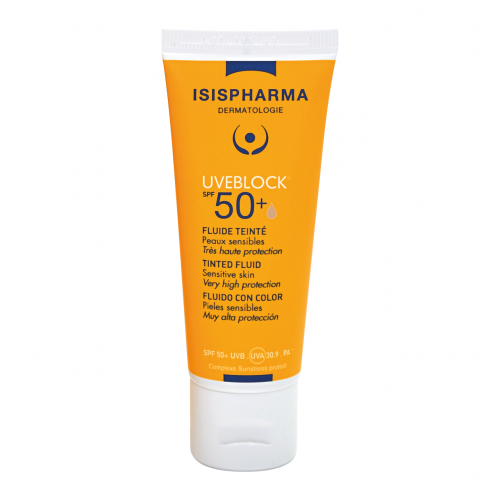 УВЕБЛОК® SPF 50+ тональный флюид, 40 мл.