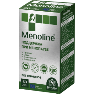 МЕНОЛИНЕ® Поддержка в менопаузу, 60 капс.